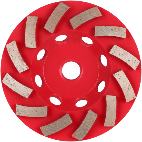 Meule boisseau diamant&eacute;e &agrave; 12 segments Turbo DIAMOND MAX Nia-Chem Ltd.