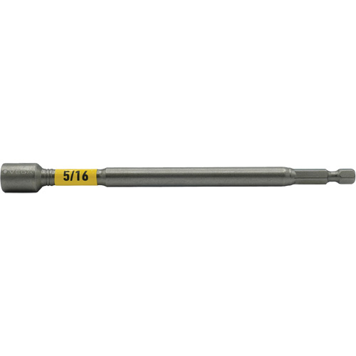Impactech&reg; Nut Driver, 5/16" Tip, 1/4" Drive, 6" L, Magnetic Nia-Chem Ltd.
