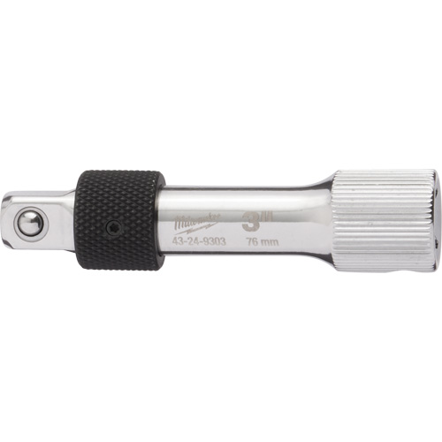 Locking Extension Socket, 3/8" Drive, 3" L Nia-Chem Ltd.