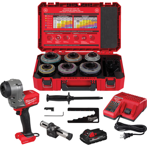 M18 FUEL Covered Conductor Cable Stripper Kit with Adjustable Bushings Nia-Chem Ltd.