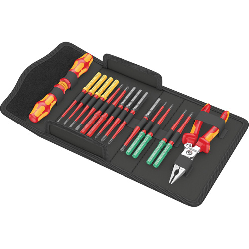 Jeu d'outils tr&egrave;s fin 1 avec syst&egrave;me de rep&eacute;rage doutils Tool Finder Kraftform Kompakt VDE 17, 1000 V, 17 M Nia-Chem Ltd.