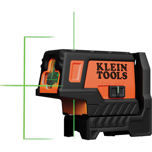 Compact Green Cross-Line Laser Level with Plumb Spot Nia-Chem Ltd.