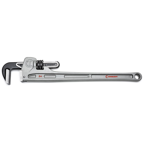 Pipe Wrench, 3-1/2" Jaw Capacity, 24" Long, Powder Coated Finish, Ergonomic Handle Nia-Chem Ltd.