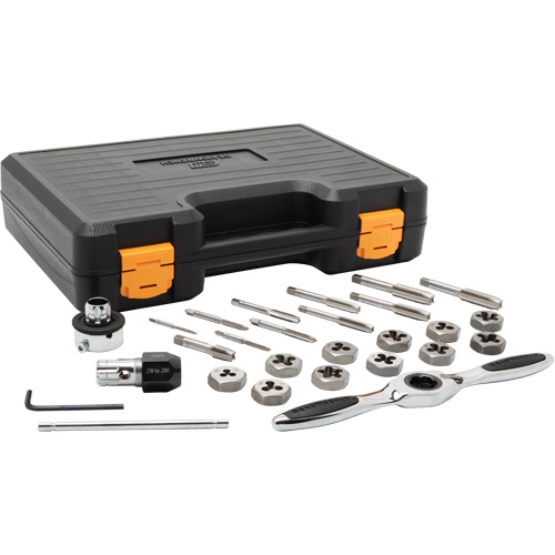 Metric Ratcheting Tap & Die Set, 27 Pieces Nia-Chem Ltd.