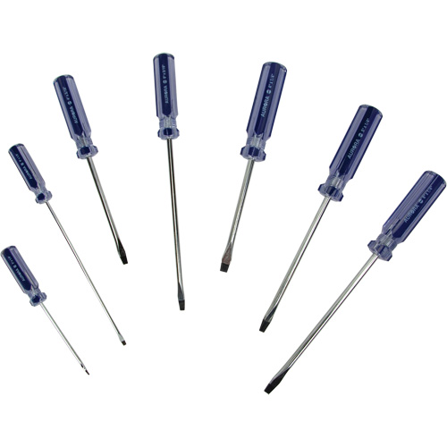 Slotted Screwdriver Kit, 7 Pcs. Nia-Chem Ltd.