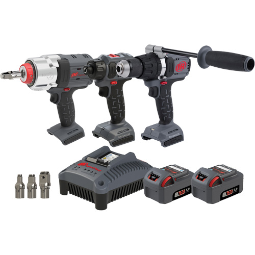 Screwdriver, Hammer Drill & Impact Driver Combo Tool Kit, Lithium-Ion, 20 V Nia-Chem Ltd.