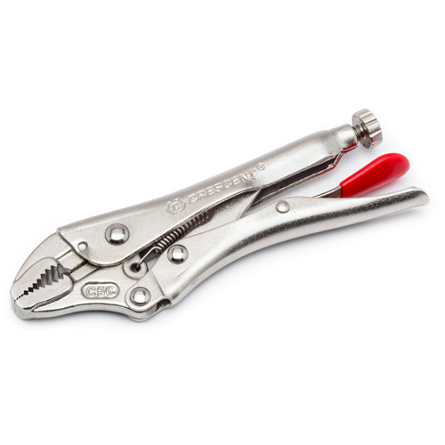 Locking Pliers with Wire Cutter, 7" Length, Curved Jaw Nia-Chem Ltd.