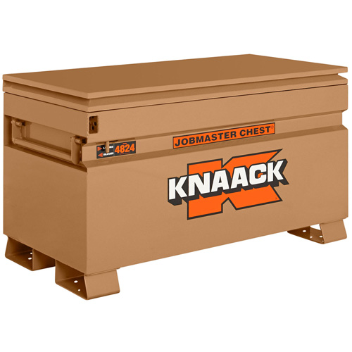 Model 4824 Jobsite Chest with Padlock, 48" x 24" x 28-1/2", Steel, Tan Nia-Chem Ltd.