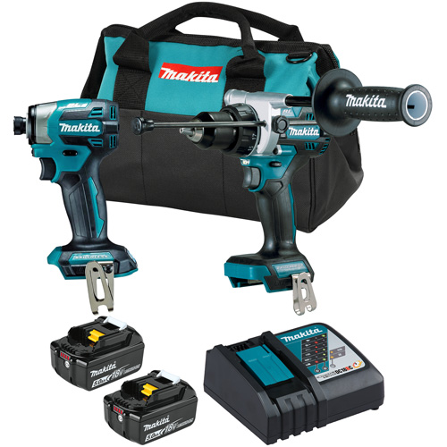 LXT Brushless Cordless Impact Driver & Hammer Drill/Driver Combo Kit, Lithium-Ion, 18 V Nia-Chem Ltd.