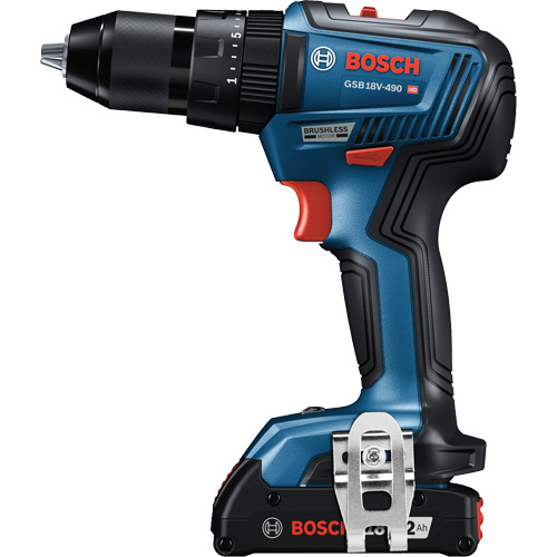 EC Brushless 1/2 In. Hammer Drill/Driver Kit, 1/2" Chuck, 18 V Nia-Chem Ltd.