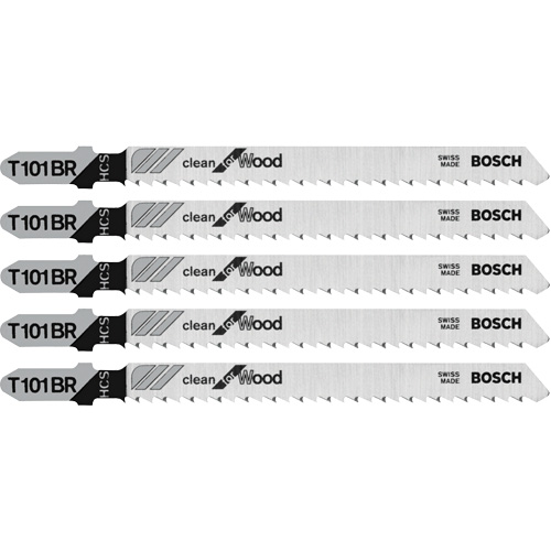 Lame de scie sauteuse Basic for Wood, Tige en T, 4" lo, 10 dents par pouce Nia-Chem Ltd.