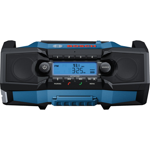 Compact Jobsite Radio with Bluetooth&reg; 5.0, Lithium-Ion, 18 V Nia-Chem Ltd.