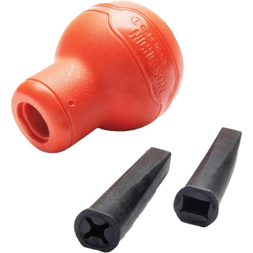 Manche de lime rond court avec inserts Nia-Chem Ltd.