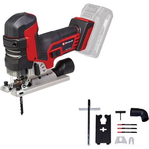 Scie sauteuse professionnelle &agrave; vitesse variable avec poign&eacute;e champignon sans fil (outil seulement), 18 V, Lithium-ion, 0-3500 coups/min, 1-1/32" Longueur de la course Nia-Chem Ltd.