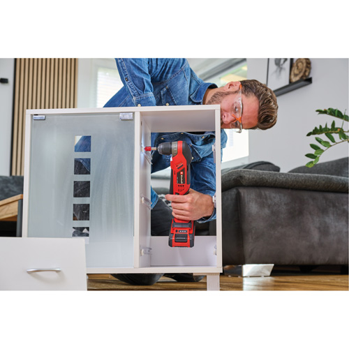 Perceuse-visseuse angulaire sans fil (outil seulement), 18 V, Mandrin 3/8", Lithium-ion Nia-Chem Ltd.