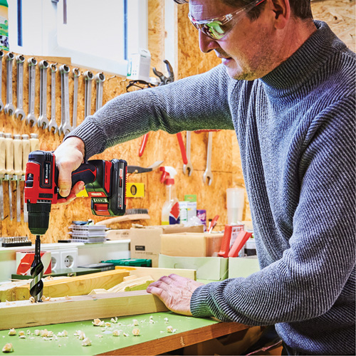 Cordless Drill/Driver Kit, Lithium-Ion, 18 V, 3/8" Chuck, 354 in-lbs Torque Nia-Chem Ltd.