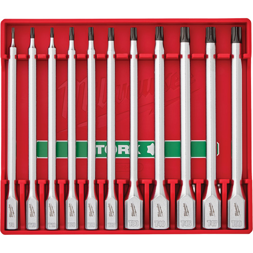 Jeu de douilles &agrave; embouts longues, Torx, Prise 1/4"/3/8", 11 mr Nia-Chem Ltd.