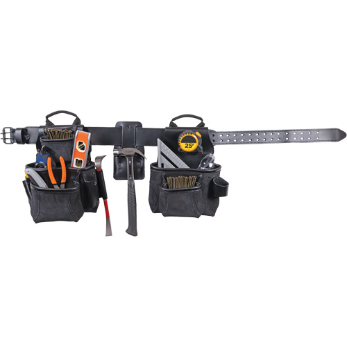 Ensemble de tabliers robustes Phantom 4 morceaux, Cuir, Noir Nia-Chem Ltd.