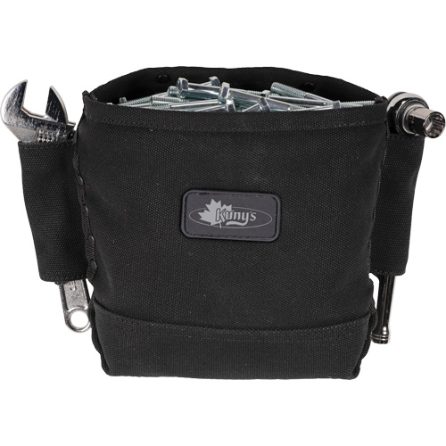 Phantom Collection Nut & Bolt Bag with 2 Sleeves, Canvas, 3 Pockets, Black Nia-Chem Ltd.