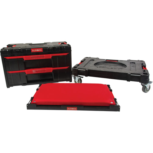 3-Piece Arx&reg; Dolly with Swivel Casters Set, 23-1/10" x 15" x 13-2/5", Black Nia-Chem Ltd.