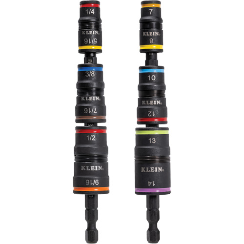 SAE & Metric Flip Socket Set, 8 Pcs, Impact Nia-Chem Ltd.