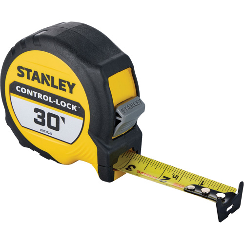 CONTROL-LOCK Tape Measure, 25 mm x 30', Imperial Graduations Nia-Chem Ltd.