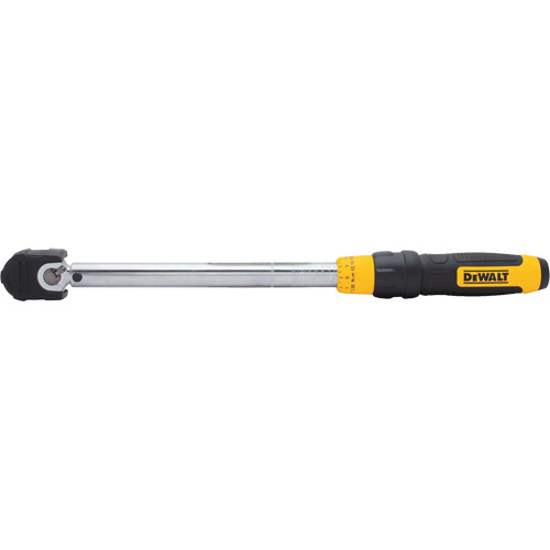 Cl&eacute; dynamom&eacute;trique &agrave; microm&egrave;tre, &agrave; cliquer, Entraînement 3/8" carr&eacute;, 20 - 100 lb-pi/27,11-135. 58 N.m Nia-Chem Ltd.