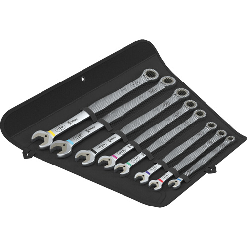 Joker 8 Spanner Set, Ratcheting Combination, 8 Pieces, Imperial Nia-Chem Ltd.