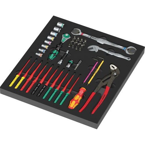 Insert en mousse pour jeu Kraftform Kompakt 1 de maintenance Nia-Chem Ltd.