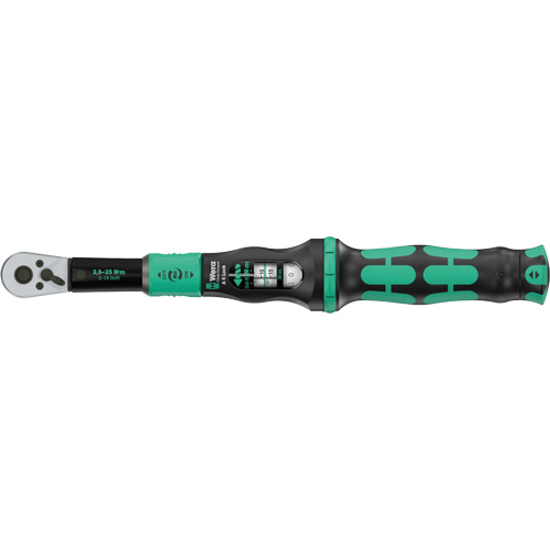 Cl&eacute; dynamom&eacute;trique Click-Torque Lock A 5 r&eacute;glable avec fonction Torque Lock, &agrave; cliquer, Entraînement 1/4" carr&eacute;, 1 - 18 lb-pi Nia-Chem Ltd.