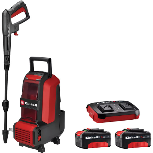 Cordless High Pressure Cleaner with 4Ah PXC Battery & Charger Starter Kit, Battery Powered, 1522 PSI, 1.23 GPM Nia-Chem Ltd.