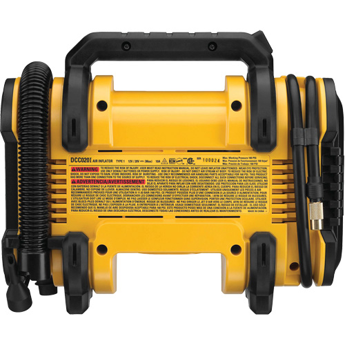 Gonfleur &agrave; air 20V MAX avec ou sans fil (outil seulement), &eacute;lectrique Nia-Chem Ltd.