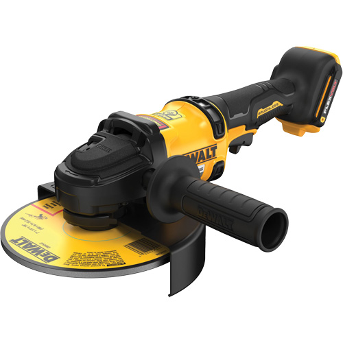 Brushless Cordless Grinder with KICKBACK BRAKE (Tool Only), 7" Wheel, 60 V Nia-Chem Ltd.