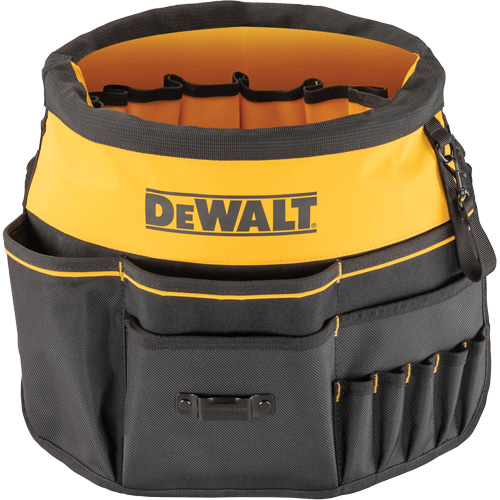 Organisateur pour seau &agrave; outils, 19-3/4" lo x 2" la x 19-5/8" h, Noir/Jaune Nia-Chem Ltd.
