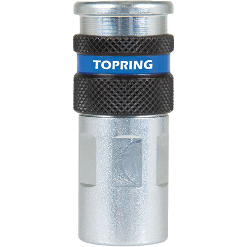 QUIKSILVER 2 Industrial Quick Coupler, Zinc-Plated Steel, 1/4", Female NPT, 362 PSI Nia-Chem Ltd.