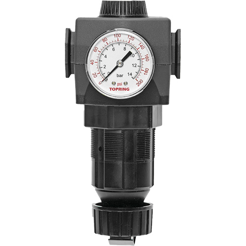 MODULAIR 400 Zinc Diaphragm Regulator, 1/2" NPT, 300 psi Max. PSI, In Line/Modular Nia-Chem Ltd.