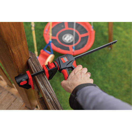 One-Hand Bar Trigger Clamps with 360° Rotating Handle Set, 12" (304.8 mm) Nia-Chem Ltd.