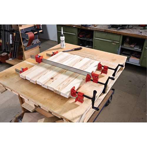 Heavy-Duty I-Beam Steel Bar Clamp, 36" (914.4 mm) Capacity, 2" (50.8 mm) Throat Depth Nia-Chem Ltd.