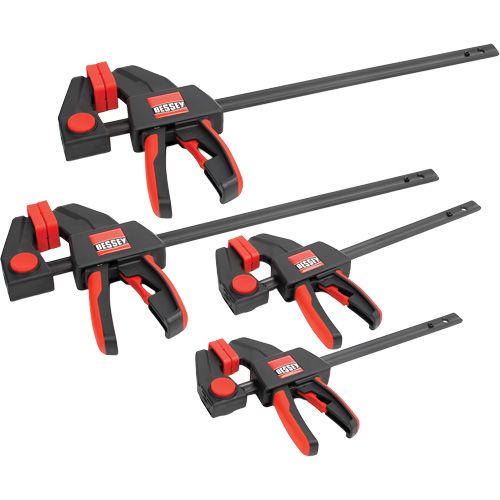 4-Piece Medium & Large Trigger Clamps Set, 12" (304.8 mm)/6" (152.4 mm) Nia-Chem Ltd.