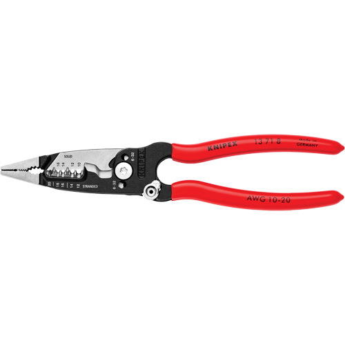 Forged Wire Stripper, 8" L, 10 - 20 AWG Nia-Chem Ltd.