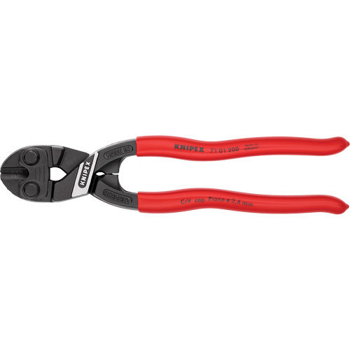 CoBolt&reg; High Leverage Compact Bolt Cutters, 8" L, Center Cut Nia-Chem Ltd.