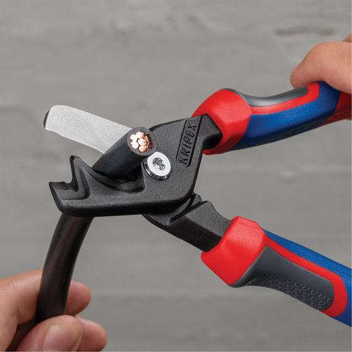 StepCut&reg; XL Cable Shears with KNIPEXTEND Handle, 9" Nia-Chem Ltd.