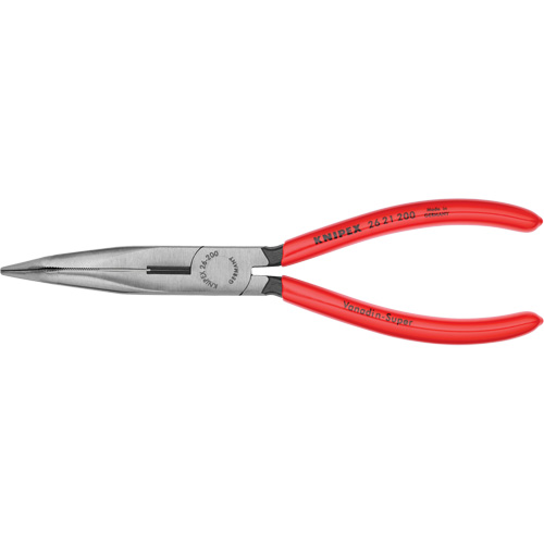 Pince &agrave; bec long coud&eacute; 40° avec coupe-fil, 8" lo Nia-Chem Ltd.