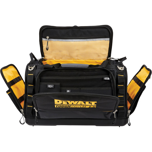 Sac &agrave; outils de chantier ToughSystem 2.0 r&eacute;sistant &agrave; la salet&eacute;, 1680 Denier, 50 pochettes, Noir/Jaune Nia-Chem Ltd.