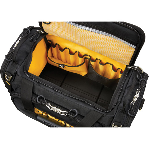Sac &agrave; outils de chantier ToughSystem 2.0 r&eacute;sistant &agrave; la salet&eacute;, 1680 Denier, 50 pochettes, Noir/Jaune Nia-Chem Ltd.