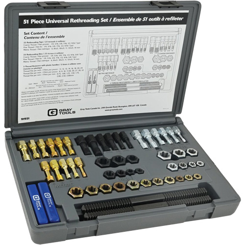 Universal Rethreading Set, 51 Pieces Nia-Chem Ltd.