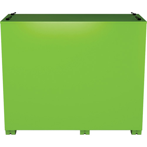 Armoire de rangement d'&eacute;PI sur place, Acier, Vert lime haute visibilit&eacute; Nia-Chem Ltd.