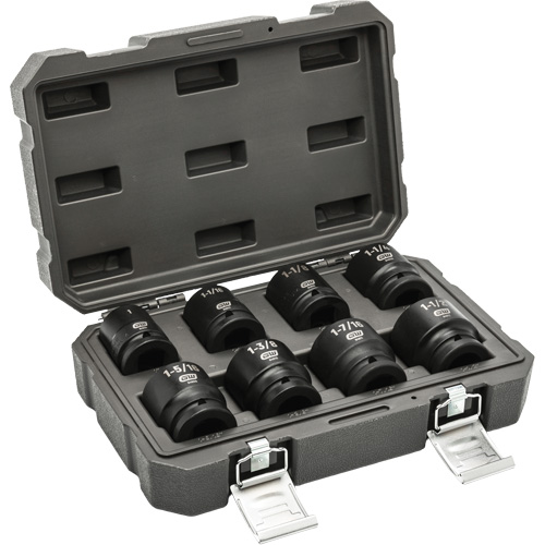 6-Point SAE Socket Set, 8 Pcs, Impact, 3/4" Drive Size Nia-Chem Ltd.