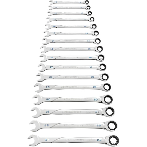 120XP Universal Spline XL Wrench Set, Ratcheting Combination, 16 Pieces, Metric Nia-Chem Ltd.