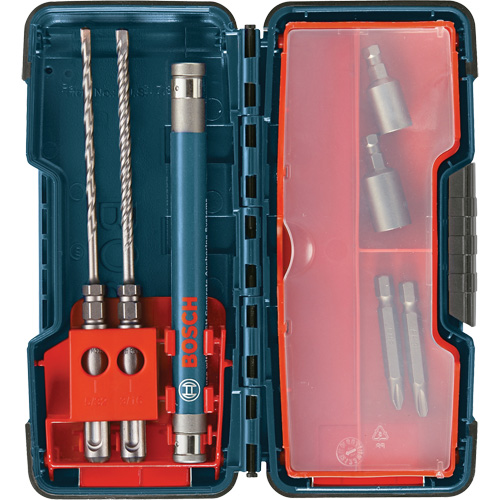 Trousse de pose d'ancrages SDS plus Bulldog, 7 morceaux, Carbure Nia-Chem Ltd.
